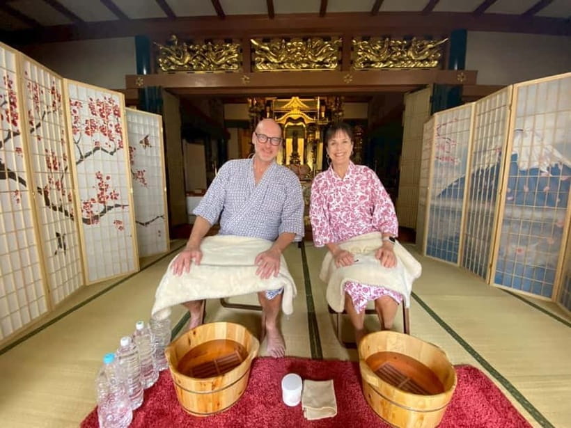 Osaka Temple Head Spa &Matcha Facial – Refresh & Glow〈90min〉 - The yukata moment and complimentary photos you’ll actually use