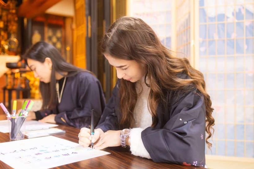 Osaka: Temple Tour and Traditional Calligraphy Lesson - What You Actually Get: Keepsakes With Real Meaning