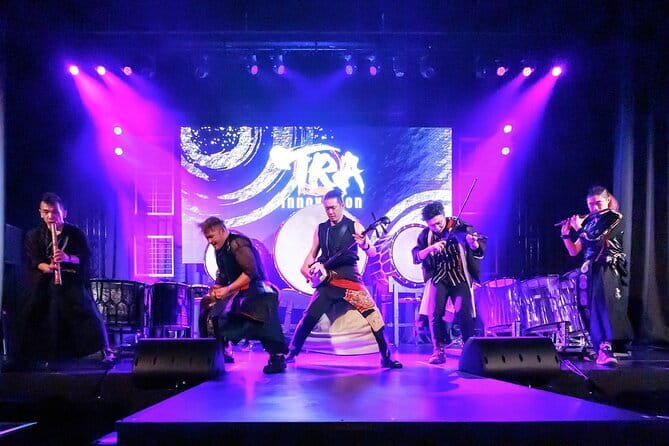 Osaka: UTAGE Modern Japanese Taiko Live Show - The 180cm taiko drum and the instrument lineup you’ll actually recognize