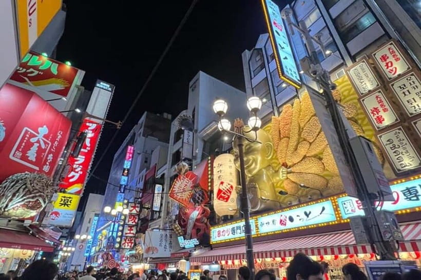 Osaka: Walking Tour and Top Highlights - Starting at Namba Walk: the fastest way to stop second-guessing