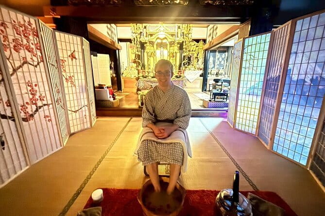 Osaka:Zen Tea Ceremony and Foot Bath Experience<45min> - The Matcha Ceremony and Wagashi: What You’ll Taste