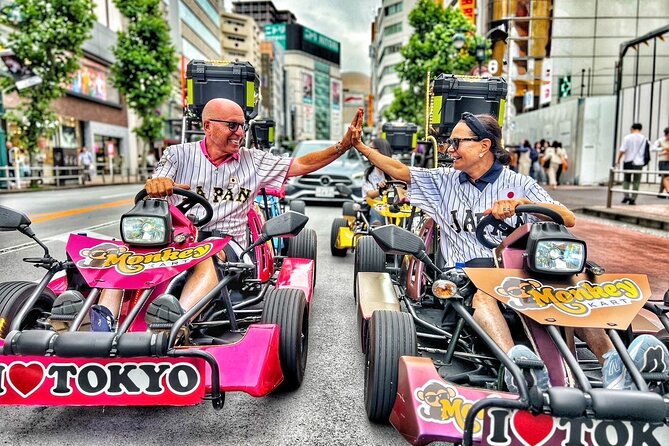 Premium Go-Kart Experience Through Osaka’s Best-Known Landmarks - Meeting at Monkey Adventure Kart Osaka and getting rolling fast