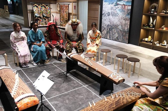 Premium Kimono Dressing, Tea Ceremony, Calligraphy, Samurai show - Photos, courtyard calm, and the historical gallery