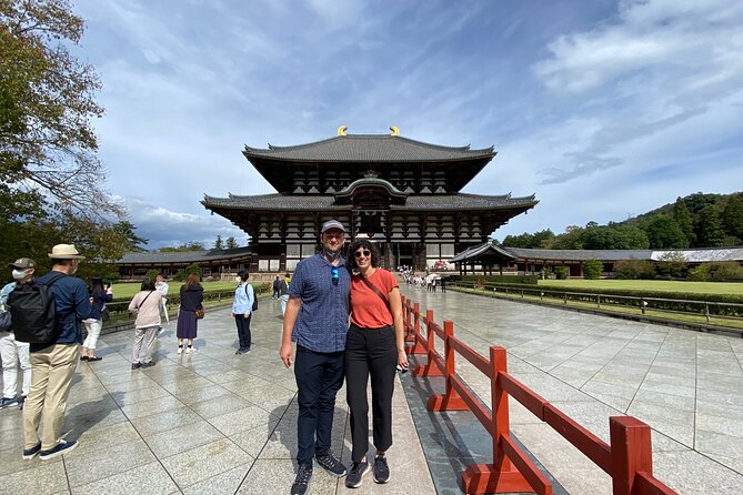 Private Tour to Nara from Osaka with English speaking Driver - Nara Park and the sacred deer area: a classic, practical break