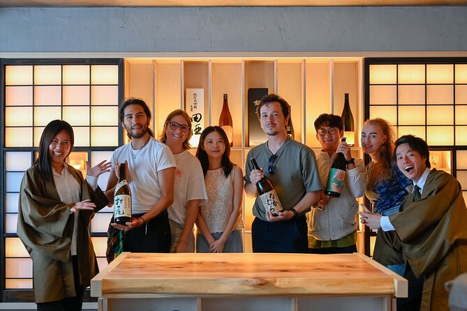 Sake "Omakase" in Osaka : Guided Tasting by a Active Sake brewer - Price and value in Osaka: what your $71.54 buys