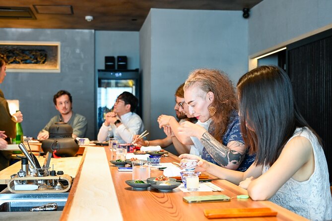 Sake "Omakase" in Osaka : Guided Tasting by a Active Sake brewer - Small group feel: why max 10 matters