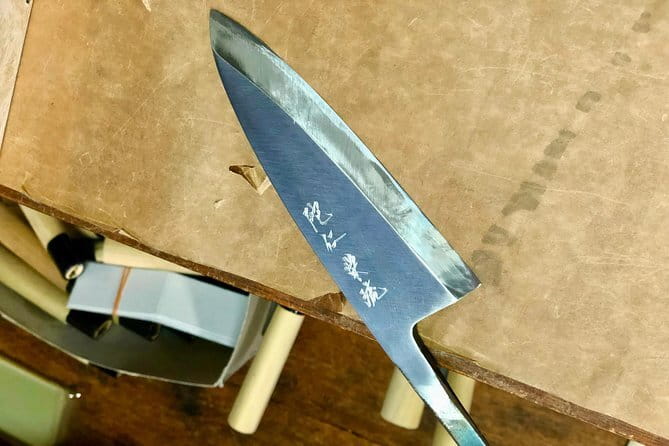 Sharpen Japanese Knives in Osaka - Price and value: what $213 buys you in practice