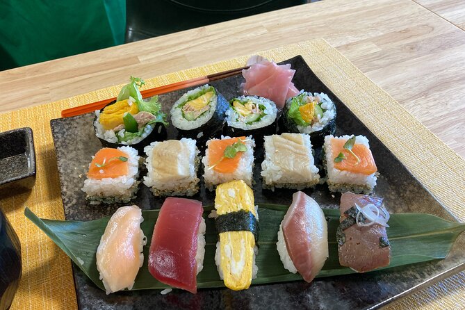 Sushi Class in Osaka Dotonbori - Salad Roll Workshop: Building the Nori Roll with a Tamagoyaki Core