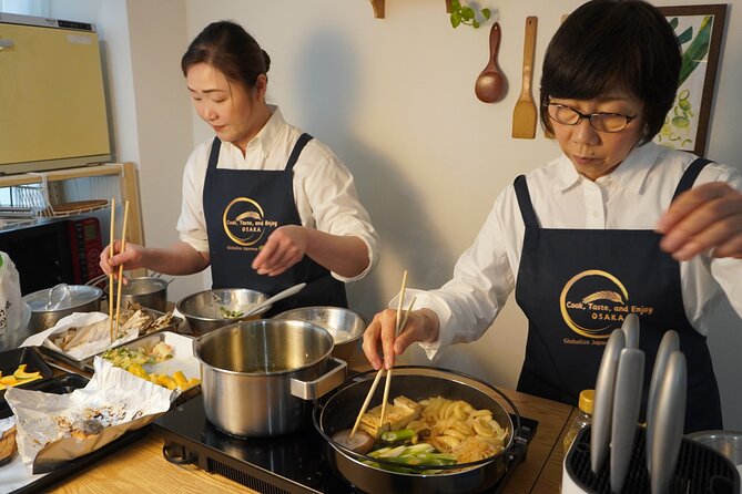 Traditional Home cooking Experience in Osaka, Japan - Choose Course A or Course B: Two Dish Lessons